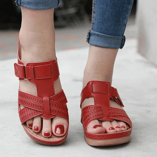 [#1 Trending 2024] PREMIUM Comfy Open Toe Orthopedic Sandals